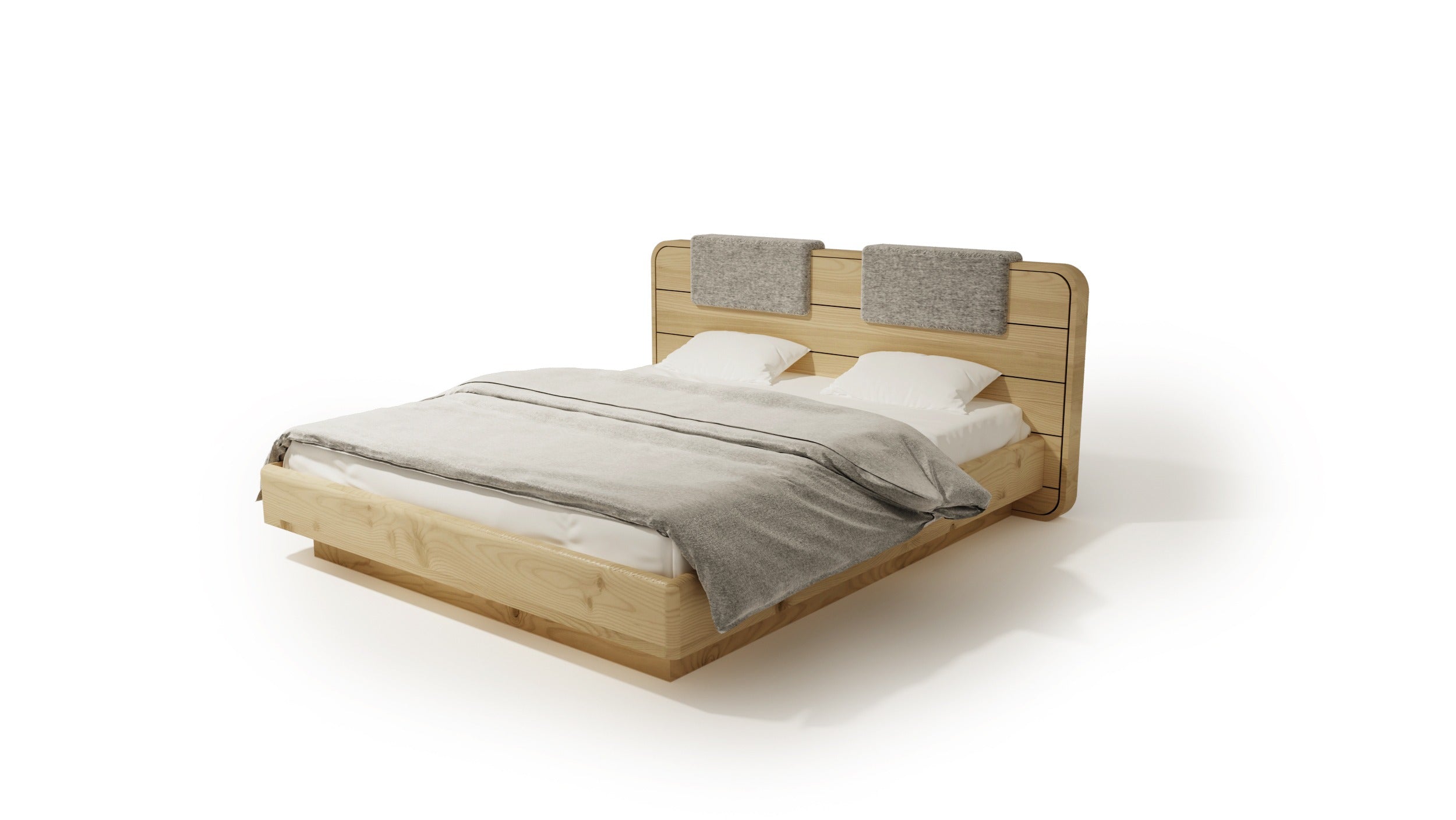 Cama Bellagio (Madera natural)